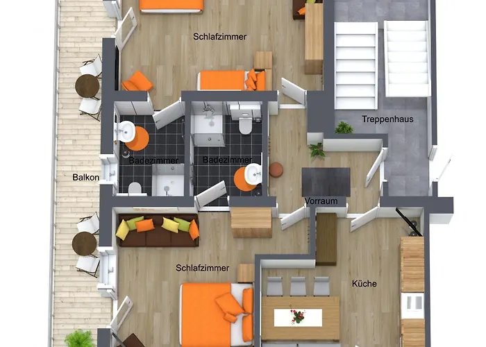 شقة Haus Marchegg