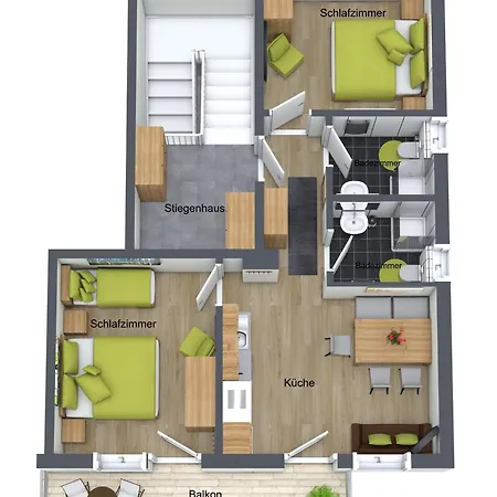 Haus Marchegg Апартаменты Тукс